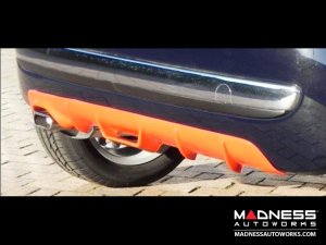 FIAT 500 Diffuser - Add On - FRP - Single Exit